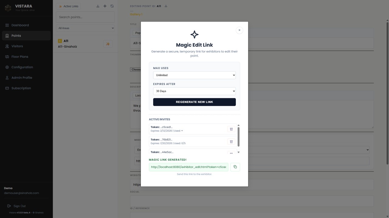 Magic Link Generation