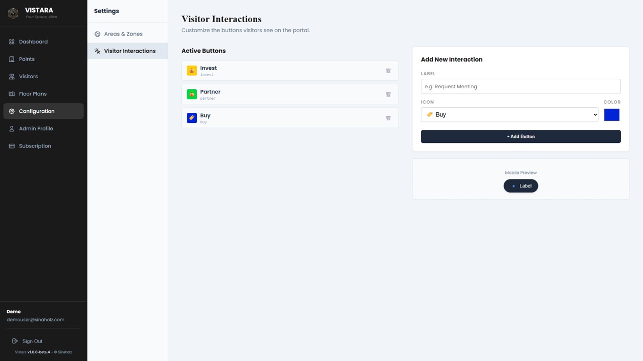 Interaction Configuration